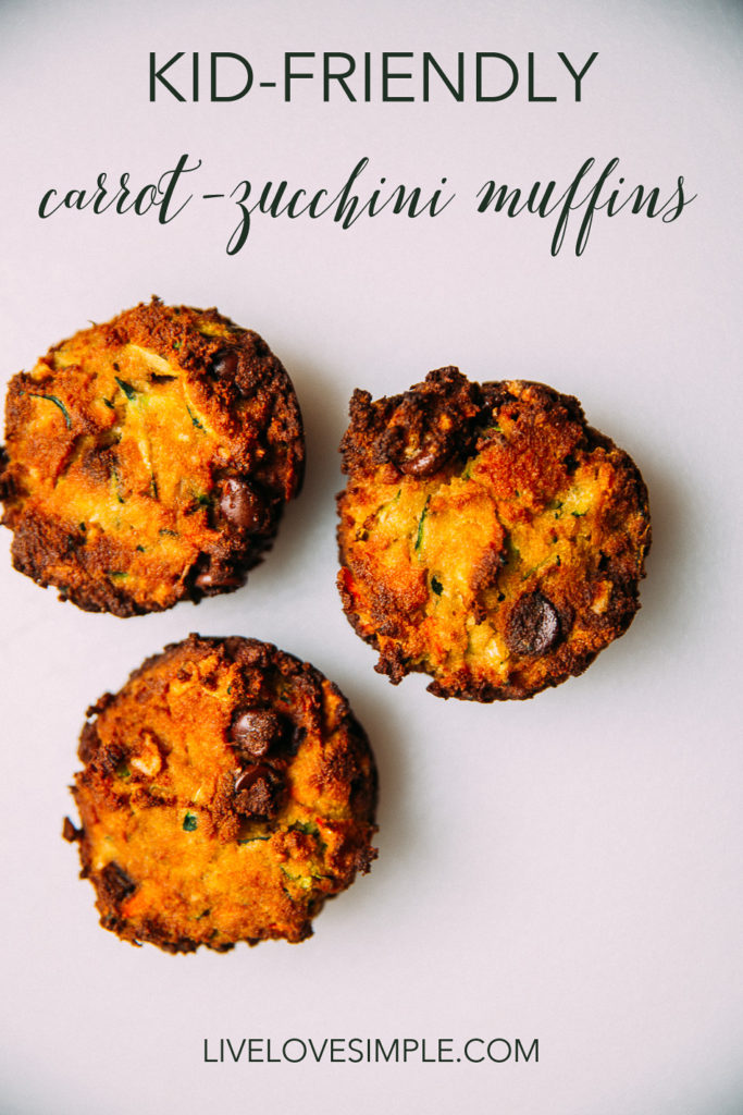 KidFriendly CarrotZucchini Muffins Live, Love, Simple.