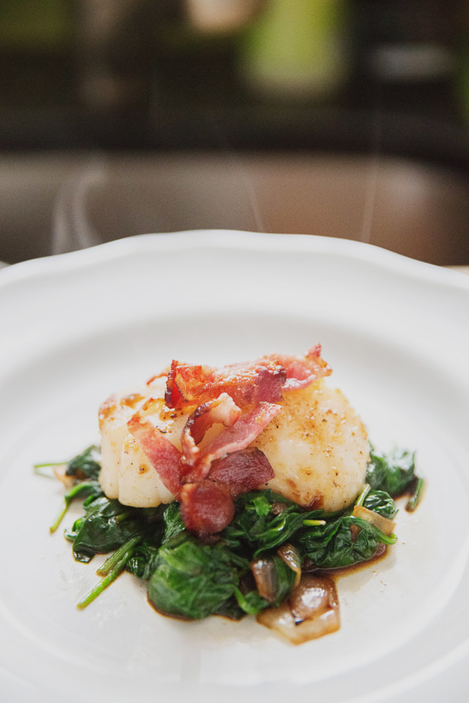 Recipe PanSeared Scallops with Bacon Live Love Simple