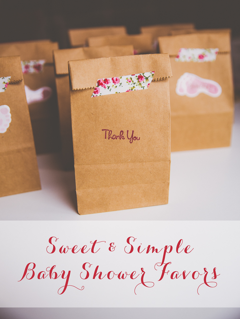 baby shower favors // livelovesimple.com