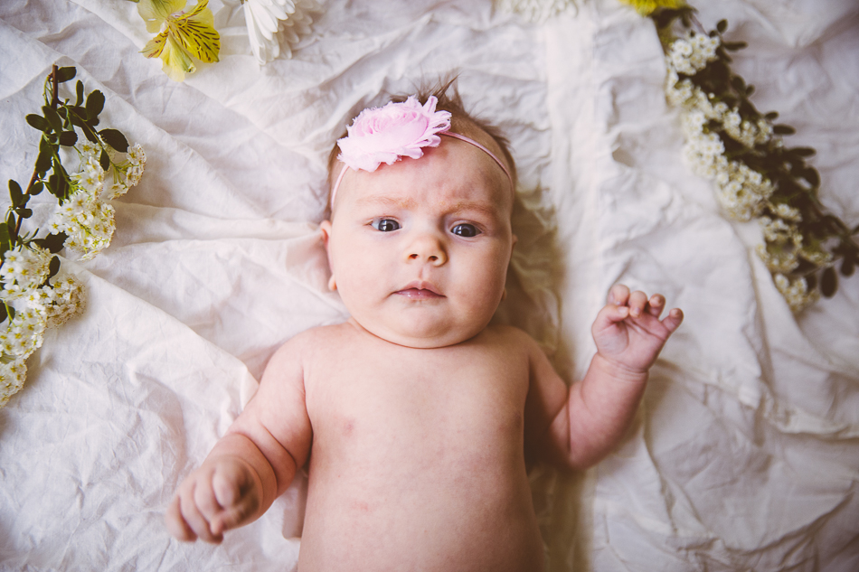 marina grace at two months // livelovesimple.com
