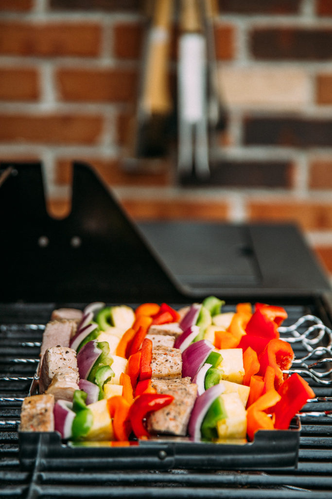 Summer Grilling Pork Loin Filet Kabobs Live Love Simple