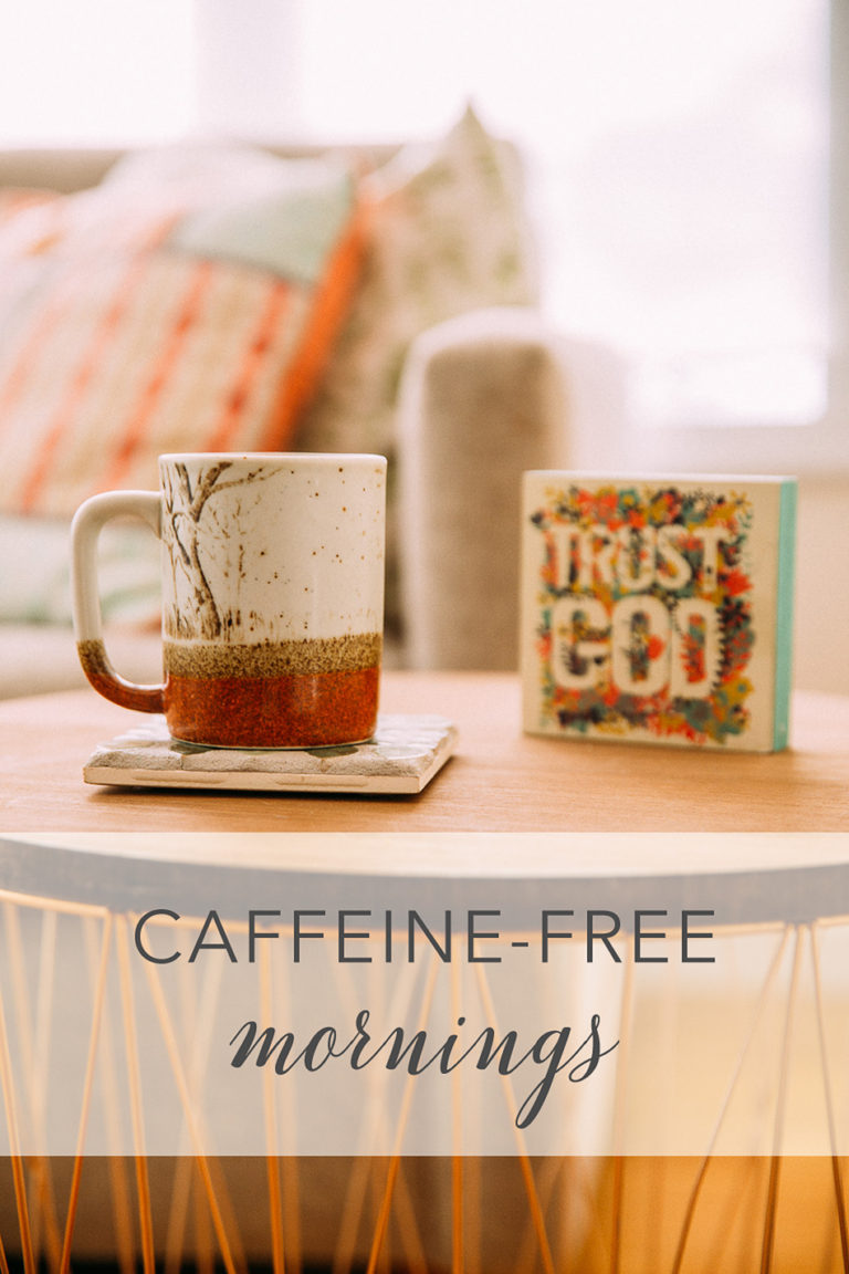 caffeine-free mornings // livelovesimple.com
