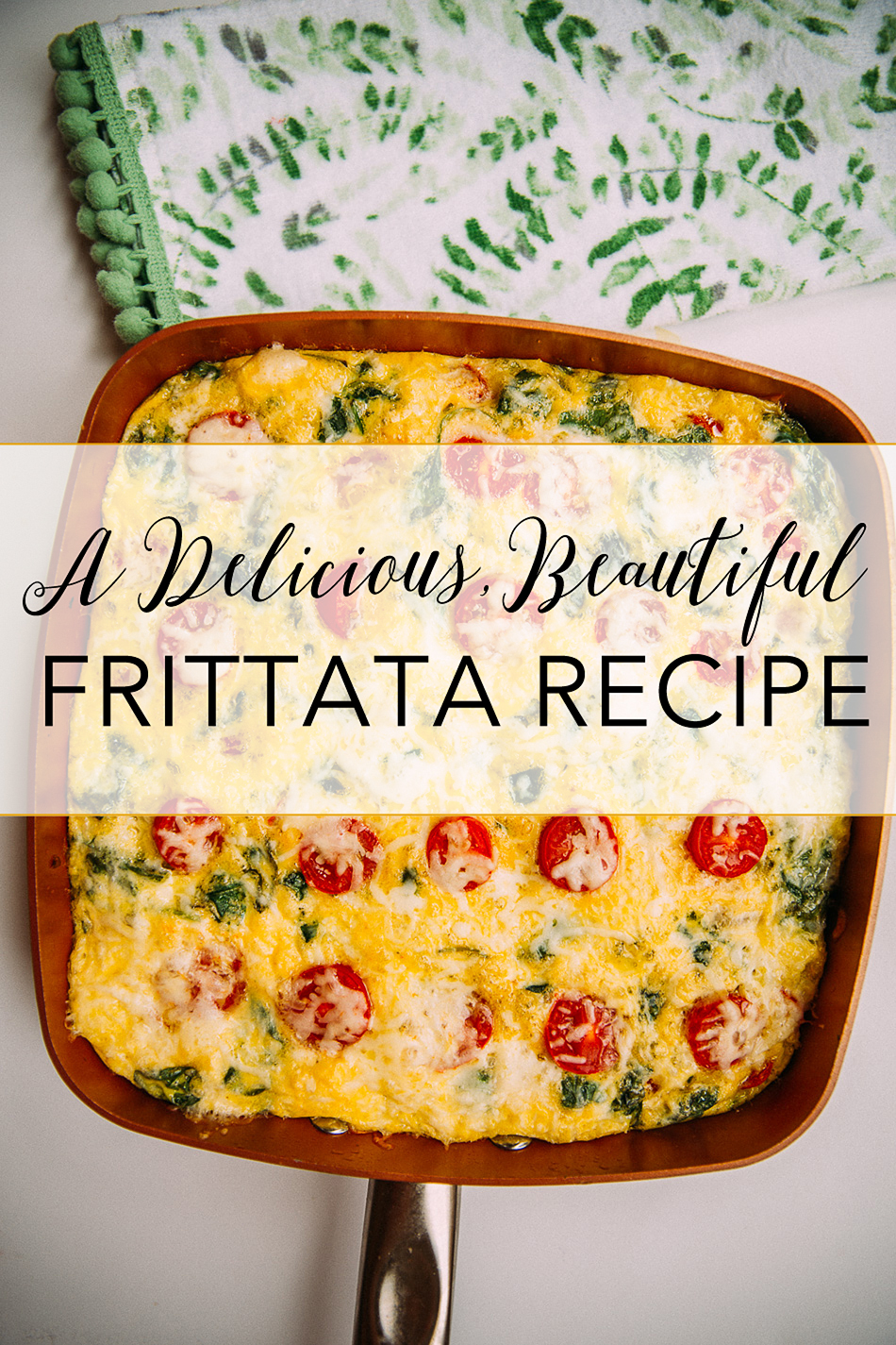 Frittata Recipe // LiveLoveSimple.com