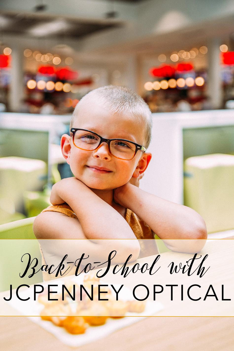 Back to School with JCPenney Optical // livelovesimple.com