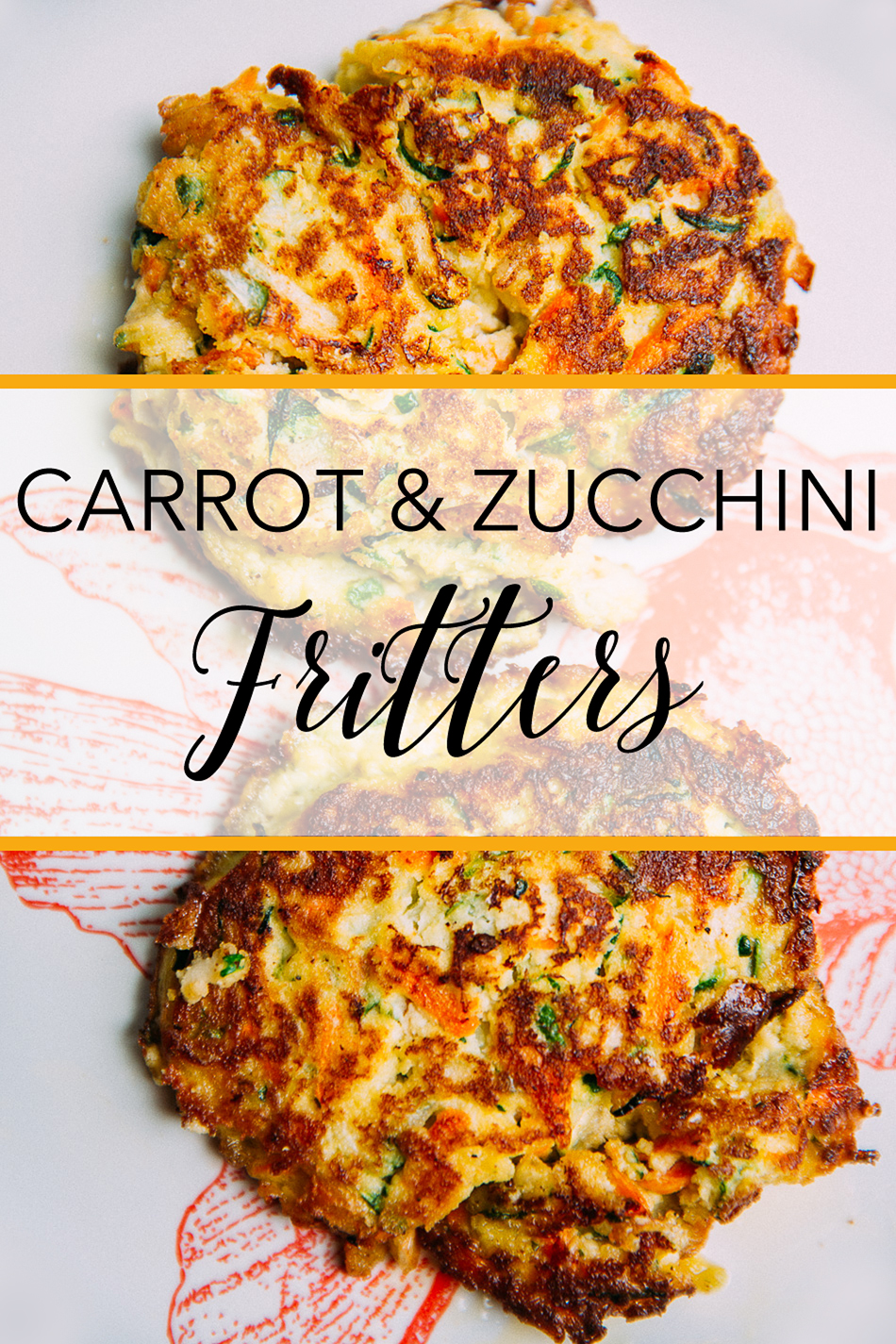 Carrot & Zucchini Fritters // livelovesimple.com