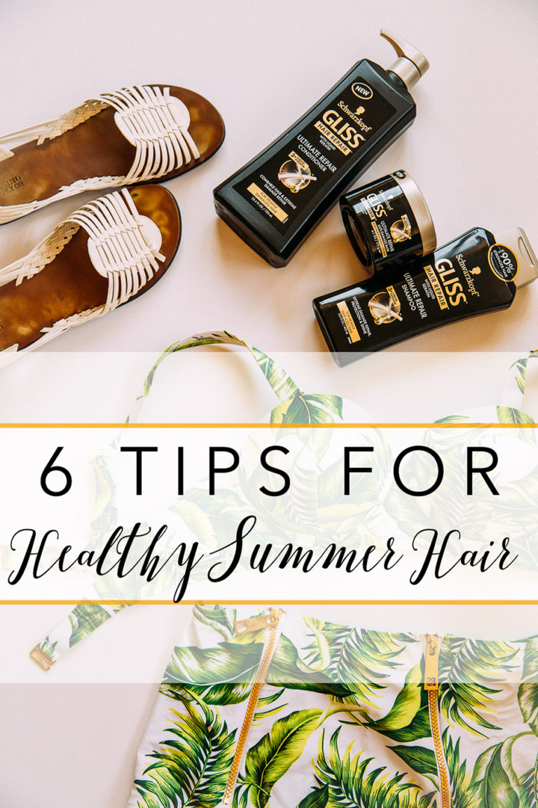 Healthy Summer Hair // livelovesimple.com