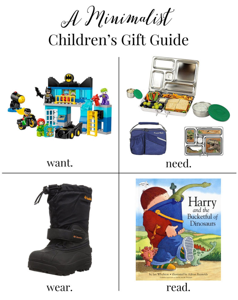 Minimalist Children's Gift Guide