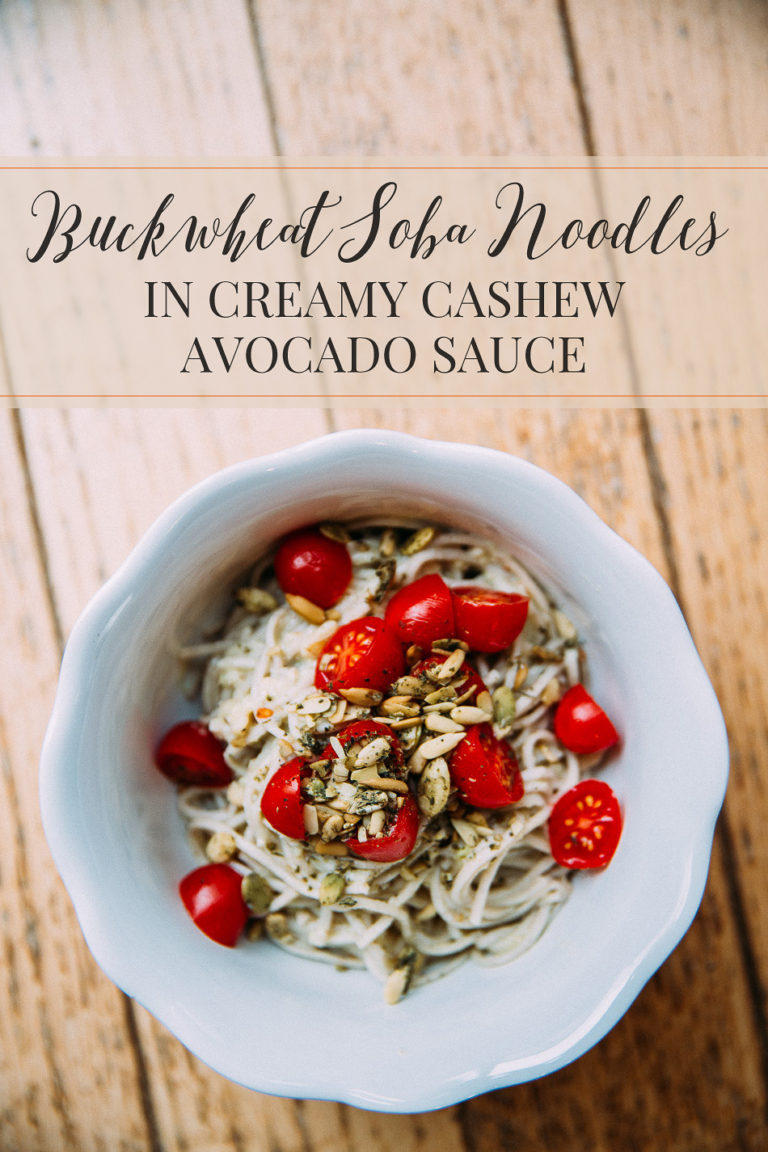 Buckwheat Soba Noodles // livelovesimple.com