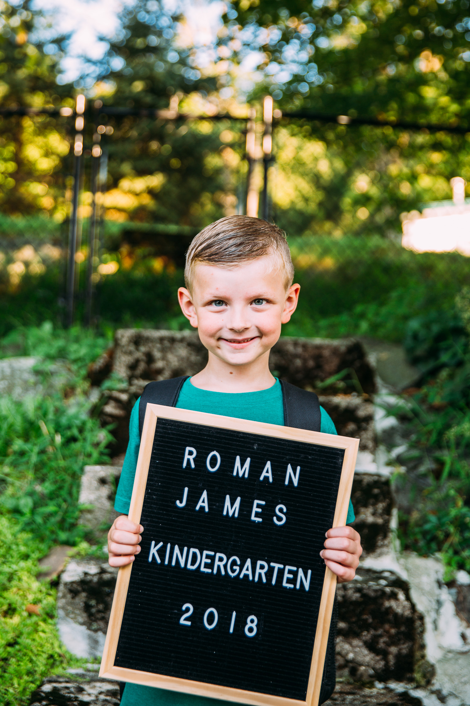 Roman Starts Kindergarten 