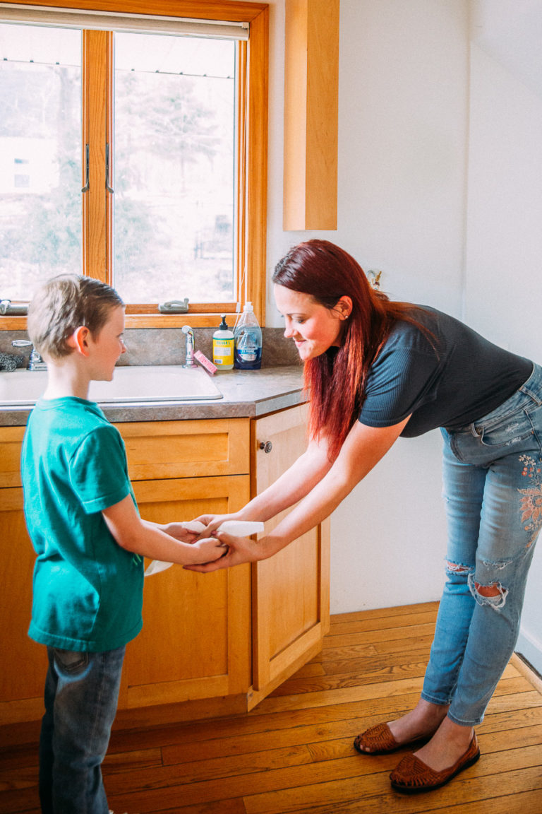 Keeping Little Hands Clean