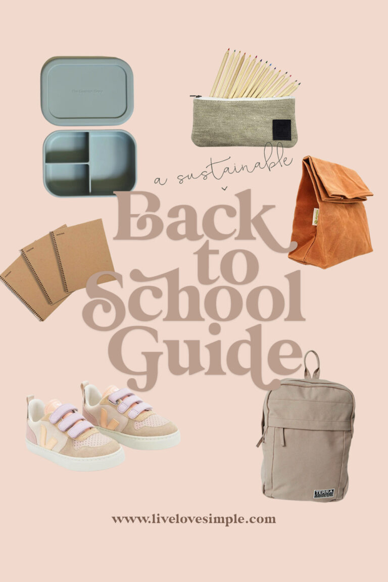 A Sustainable Back-to-School Guide